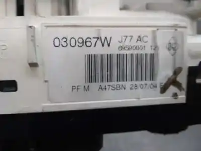 Peça sobressalente para automóvel em segunda mão comando de sofagem (chauffage / ar condicionado)  por renault modus confort dynamique referências oem iam 69590001  030967w