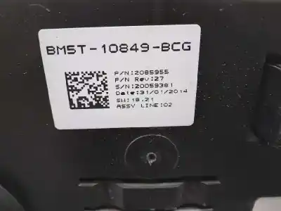 Pezzo di ricambio per auto di seconda mano pannello degli strumenti per ford grand c-max (dxa/cb7, dxa/ceu) 1.6 tdci riferimenti oem iam bm5t10849bcg  bm5t14c226ae