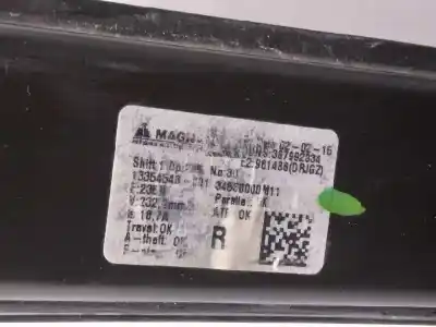 Peça sobressalente para automóvel em segunda mão elevador de vidros dianteiro direito por opel meriva b selective referências oem iam m11279d00  7 cables