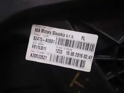 Автозапчасти б/у регулятор стекла переднего левого за kia pro_cee´d ( ) 1.6 crdi cat ссылки oem iam 82470a2601  82450a2710