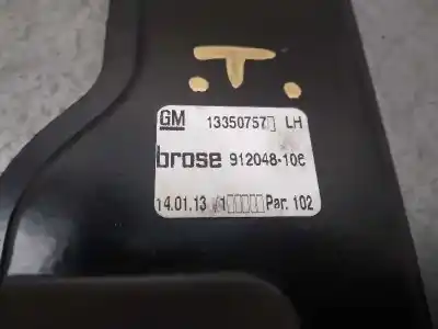 Автозапчасти б/у регулятор стекла переднего левого за opel astra j lim. selective ссылки oem iam 13450757 20951581 