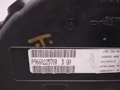 Peça sobressalente para automóvel em segunda mão quadrante por citroen c3 pluriel 1.4 referências oem iam p9660225780  9660225780