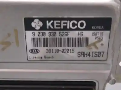 Peça sobressalente para automóvel em segunda mão centralina de motor uce por kia picanto 1.0 lx referências oem iam 3911002015  
