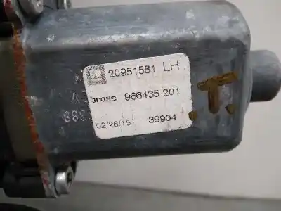 Second-hand car spare part driver left window regulator for opel astra j lim. selective oem iam references 13350757  