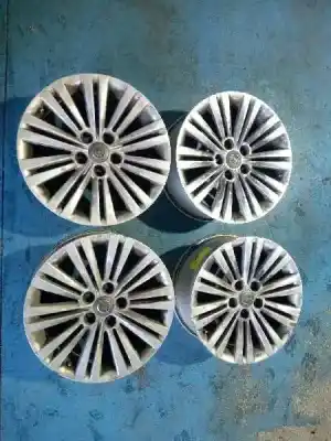 Peça sobressalente para automóvel em segunda mão jogo de jantes por opel insignia sports tourer 2.0 16v cdti referências oem iam 8x18 is42
