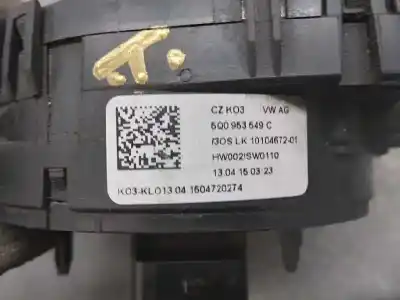 Автозапчасти б/у кольцо подушки безопасности за skoda octavia combi (5e5) style ссылки oem iam 5q0963549c  