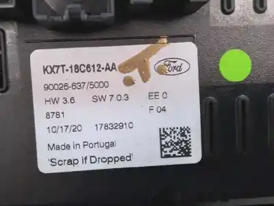 Second-hand car spare part climate control for ford focus titanium oem iam references kx7t18c612aa  