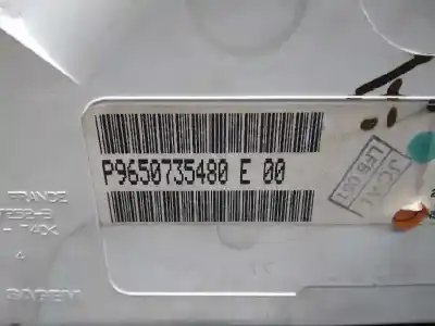 Peça sobressalente para automóvel em segunda mão quadrante por citroen c3 1.1 collection referências oem iam p9650735480  9650735480