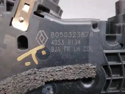 Автозапчастина б/у замок передніх дверей лівий для renault clio v (b7_) tce 90 (b7mt) посилання на oem iam 805032387r   Автозапчастина б/у замок передніх дверей лівий для renault clio v (b7_) tce 90 (b7mt) посилання на oem iam 805032387r