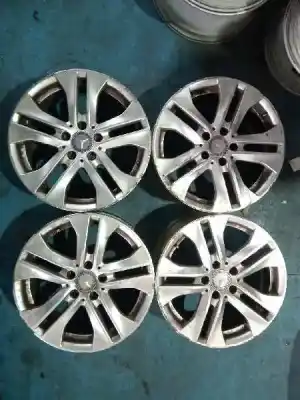 Pezzo di ricambio per auto di seconda mano Set di Cerchione in lega per MERCEDES-BENZ CLASE C (W204) BERLINA  Riferimenti OEM IAM 7.5JX17 H2 ET47  