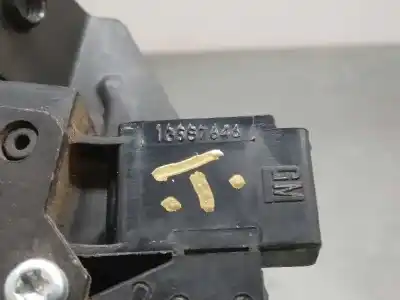 Second-hand car spare part trunk lock for opel astra j lim. selective oem iam references 13587846  