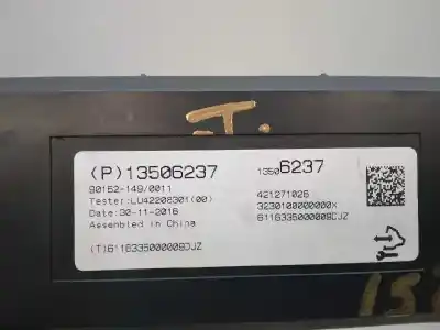 Автозапчасти б/у электронный модуль за opel mokka selective ссылки oem iam 13506237  