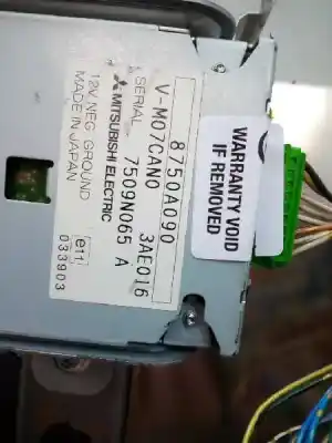 Автозапчасти б/у аудиосистема / радио cd за citroen c-crosser (vu_, vv_) 2.2 hdi ссылки oem iam 8750a139 8750a090 