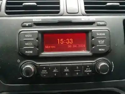 İkinci el araba yedek parçası SES SISTEMI / RADYO CD için KIA RIO III (UB)  OEM IAM referansları   