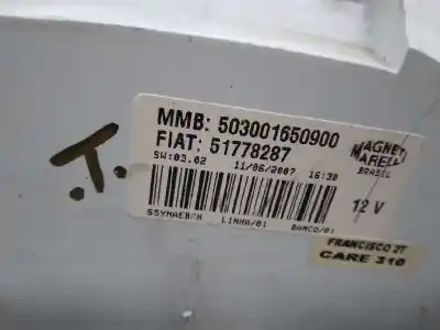 Peça sobressalente para automóvel em segunda mão quadrante por fiat linea (110) emotion referências oem iam 51778287  