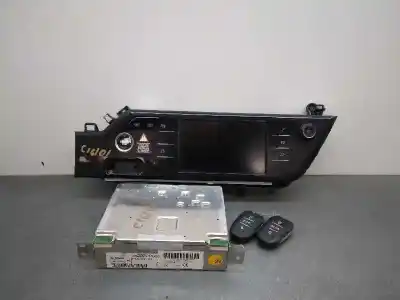 Second-hand car spare part audio system / radio cd for citroen c4 picasso feel oem iam references 9825029380