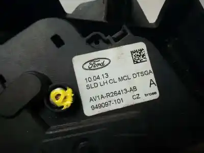 Second-hand car spare part rear left door lock for ford b-max titanium oem iam references av1ar26413ab 6 pins 