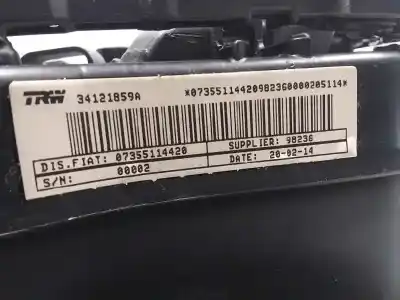 Pezzo di ricambio per auto di seconda mano air bag anteriore sinistro per fiat fiorino 1.3 16v jtd cat riferimenti oem iam 34121859a  