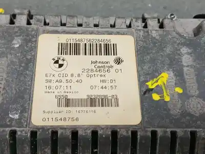 Автозапчасти б/у многофункциональный дисплей за bmw x5 (e70) xdrive30d ссылки oem iam 228465601  