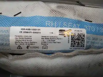 Автозапчасти б/у передняя правая подушка безопасности за seat leon st (5f8) x-perience 4drive ссылки oem iam 5f4880742  