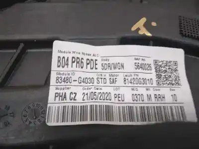 Автозапчасти б/у задний правый стеклорегулятор за hyundai i30 (pd) klass ссылки oem iam 83480g4030 4 cables 83460g4010