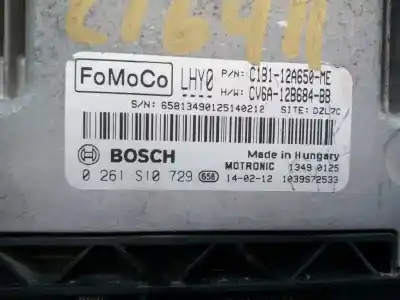 Автозапчасти б/у блок управления двигателем за ford fiesta (ccn) trend ссылки oem iam c1b112a650me  0261s10729