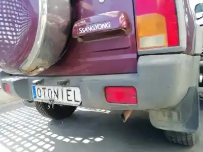 Pezzo di ricambio per auto di seconda mano paraurti posteriore per ssangyong korando 2.9 d riferimenti oem iam   