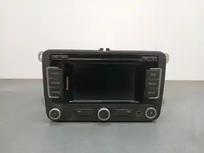 Peça sobressalente para automóvel em segunda mão sistema de áudio / rádio cd por volkswagen passat lim. (362) 2.0 tdi referências oem iam 3c8035279r