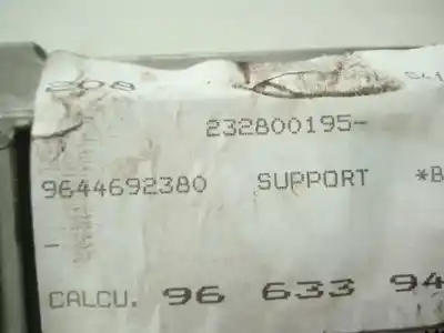 Second-hand car spare part ecu engine control for citroen c4 coupe lx oem iam references 9663394580 9644692380 0261201609