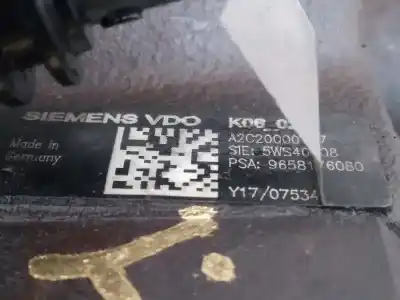 Автозапчастина б/у насос инжекційний для ford fusion (cbk) 1.4 tdci cat посилання на oem iam 9658176080  a2c20000727