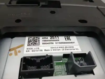 Second-hand car spare part audio system / radio cd for opel astra k lim. 5türig dynamic start/stop oem iam references 42342511  