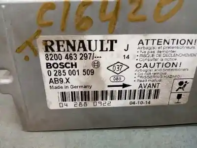 Second-hand car spare part airbag control unit for renault modus / grand modus (f/jp0_) 1.5 dci (fp0d jp0d) oem iam references 8200463297  0285001509