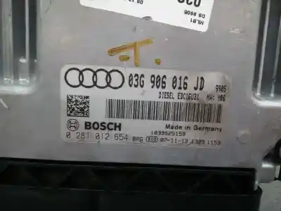 Second-hand car spare part ecu engine control for audi a4 avant (8e) 2.0 tdi oem iam references 03g906016jd  0281012654