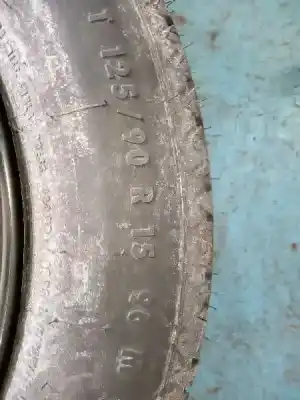 Second-hand car spare part spare tire for fiat stilo (192) 1.9 jtd cat oem iam references 125-90-15 96m