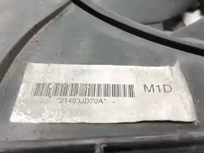 Second-hand car spare part radiator cooling fan for nissan qashqai / qashqai +2 i (j10, nj10, jj10e) 2.0 dci oem iam references 21483jd70a  