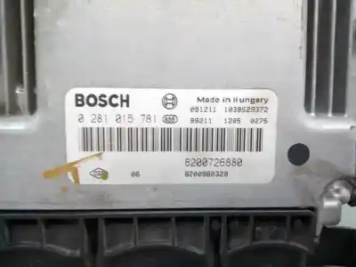Автозапчастина б/у ебу контролер двигуна для renault laguna ii (bg0) confort expression посилання на oem iam 8200726880  0281015781 Автозапчастина б/у ебу контролер двигуна для renault laguna ii (bg0) confort expression посилання на oem iam 8200726880  0281015781