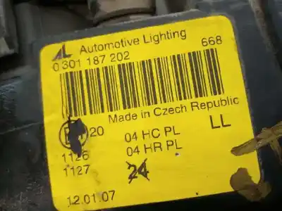 Second-hand car spare part right headlight for bmw serie 3 compact (e46) 320td oem iam references 0301187202  