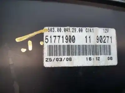 Peça sobressalente para automóvel em segunda mão quadrante por fiat panda (169) 1.2 8v dynamic referências oem iam 51771900  
