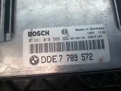 Second-hand car spare part ecu engine control for bmw serie 3 compact (e46) 320td oem iam references 7789572  0281010565