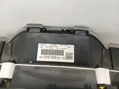 Peça sobressalente para automóvel em segunda mão quadrante por peugeot rifter access standard referências oem iam 983095008000  