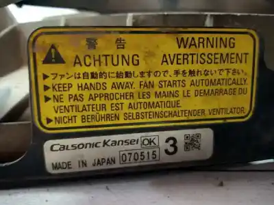 Автозапчасти б/у электрический вентилятор за mitsubishi outlander (cw0) 2.0 di-d cat ссылки oem iam 070515  