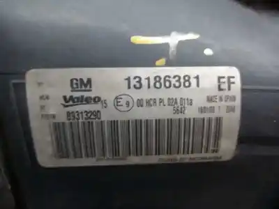 Pezzo di ricambio per auto di seconda mano faro anteriore sinistro per opel corsa d 1.3 16v cdti riferimenti oem iam 13186381  1 serie