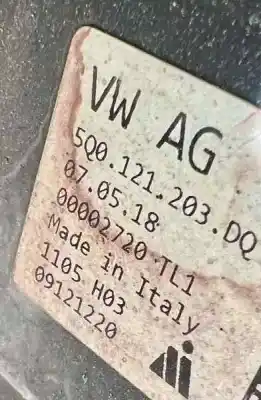 Second-hand car spare part radiator cooling fan for seat leon st (5f8) x-perience 4drive oem iam references 5q0121203dq