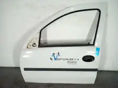 Second-hand car spare part left front door for opel combo 1.3 16v cdti oem iam references 
