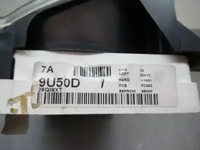 Peça sobressalente para automóvel em segunda mão quadrante por nissan note (e11e) acenta referências oem iam 9u50d  