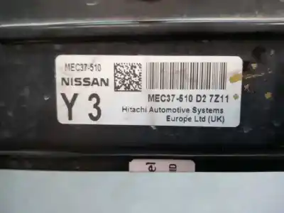 Second-hand car spare part ecu engine control for nissan note (e11e) acenta oem iam references mec37510  