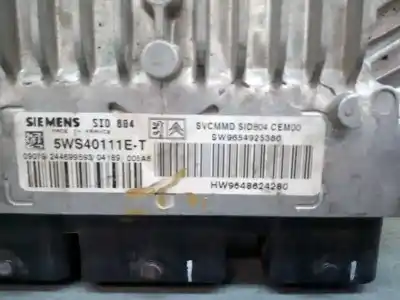 Second-hand car spare part ecu engine control for citroen c2 sx oem iam references 9654925380  