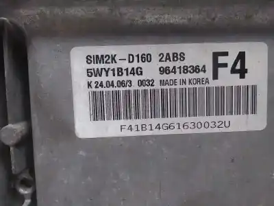 Second-hand car spare part ecu engine control for chevrolet epica lt oem iam references 96418364  