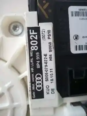 Автозапчастина б/у регулятор скла заднього правого для audi a3 (8p) 1.2 16v tfsi посилання на oem iam 8p4959802f  0130822263