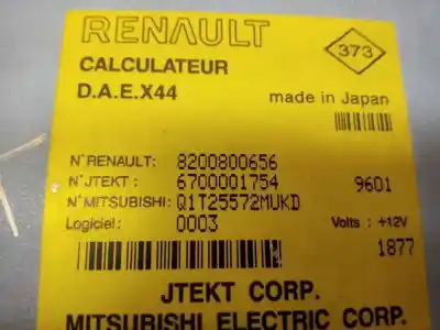 Pezzo di ricambio per auto di seconda mano modulo elettronico per renault twingo authentique riferimenti oem iam 8200800656  
